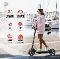 Windgoo M20 - Elektrische Step - E Scooter 350W - 10.4Ah Batterij - 10 Inch Luchtbanden -Fiets Serie Winkel 1200x1192 20