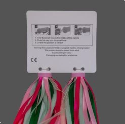 Entergoods® Stuurslingers - Fiets Versiering Kinderen - Stuurversiering Slingers - Handvat Streamers Voor Meisjes - Streamers Voor Jongens - Roze Groen Franjes - 2 Stuks - 24 CM - Stuurslingers Voor Kinderfiets -Fiets Serie Winkel 1200x1193 12