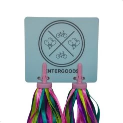 Entergoods® Stuurslingers - Fiets Versiering Kinderen - Stuurversiering Slingers - Handvat Streamers Voor Meisjes - Streamers Voor Jongens - Paars Groen Roze Franjes - 2 Stuks - 24 CM - Stuurslingers Voor Kinderfiets -Fiets Serie Winkel 1200x1193 19