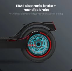 Comfort Inz E9 PRO - Elektrische Opvouwbare Step - E Scooter - 500W - IOS Android APP Max. 31km/h -Fiets Serie Winkel 1200x1195 14