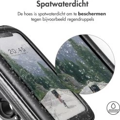 Accezz Telefoonhouder Fiets - GSM Houder Fiets - Telefoonhouder Fiets Waterdicht - 360° Rotatie - Universeel - Zwart -Fiets Serie Winkel 1200x1198 24
