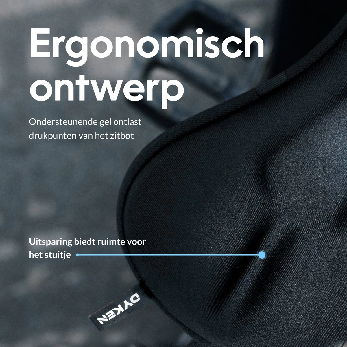 Dyken Zadelhoes Fiets Gel - Zadeldek - Universele Fietszadelhoes - Brede Zadels - Zwart 7 Dyken Zadelhoes Fiets Gel - Zadeldek - Universele Fietszadelhoes - Brede Zadels - Zwart - Afbeelding 7