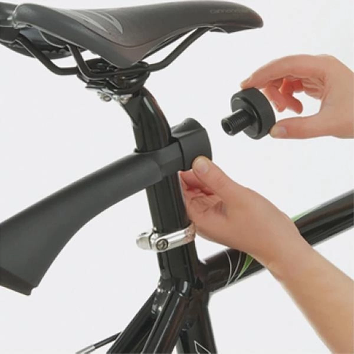 Dresco - Spatbord - MTB - Achter - Zwart 2 Dresco - Spatbord - MTB - Achter - Zwart - Afbeelding 2