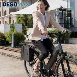 Deso All In One Fietszadel - Comfortabel Gel Zadel - Unisex - Zadelvering – Ergonomisch Design - Zwart -Fiets Serie Winkel 1200x1200 1132
