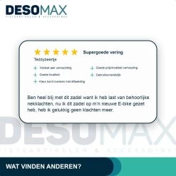 Deso All In One Fietszadel - Comfortabel Gel Zadel - Unisex - Zadelvering – Ergonomisch Design - Zwart -Fiets Serie Winkel 1200x1200 1135