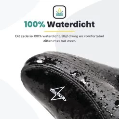 Voltano City XXXL Fietszadel – Unisex Extra Breed Fietszadel – Tegen Zadelpijn – 100% Waterdicht – Incl. Gratis Zadelstrop - Zwart -Fiets Serie Winkel 1200x1200 1139