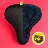 Sunny Bum Zadelhoes, Fietszadel Dames En Heren, Waterdicht En Comfortabel, Incl. Fietsslot En Veiligheidskabel, Dubbelzijdig Zadel Met Schapenvacht