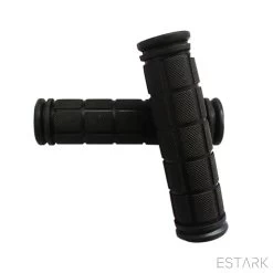 Merkloos ESTARK® - Fietshandvatten - Handvatten - Universeel - Fiets – Mountainbike – Professioneel - Grips - Extra Grip – Fietshandvaten -Handvaten - Handig Te Monteren - Anti-slip – Fietsen – Stuur – Bikegrips – Stevig - Rubber Zwart - (R-zwa) -Fiets Serie Winkel 1200x1200 1203