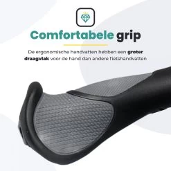 Voltano Ergonomisch Gevormde Fiets Handvatten - Handvat Eenvoudig En Stevig Vastzetten Met Imbus - Inclusief Bevestigingsmateriaal - Anti Plak Coating - Verhoogde Grip Fietshandvatten -Fiets Serie Winkel 1200x1200 1211