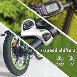 Merkloos Windgoo E20 Urban- Elektrische Fiets - E-bike - 20Inch - 12.5Ah - APP - Fat Tire - 7 Speed Shimano -Fiets Serie Winkel 1200x1200 1296