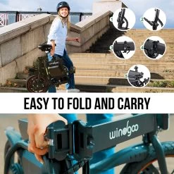 Windgoo B20 V2 - Smart E Bike - APP IOS Android - Elektrische Vouwfiets Zonder Gashandel - 250W - 14 Inch - 25 KM/H - Zwart 25 Windgoo B20 V2 - Smart E Bike - APP IOS Android - Elektrische Vouwfiets Zonder Gashandel - 250W - 14 Inch - 25 KM/H - Zwart -Fiets Serie Winkel 1200x1200 1370