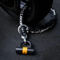 VINZ Trivor ART 4 Kettingslot - 120 Cm Motorslot Van Gehard Staal Met Ring / Scooterslot Met Hangslot / Schijfremslot -Fiets Serie Winkel 1200x1200 139