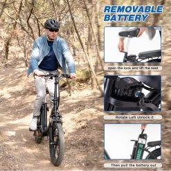 HITWAY Elektrische Fiets - E-Bike - 20 Inch- Fatbike - 250 W- Shimano 7 Versnellingen -Fiets Serie Winkel 1200x1200 1401