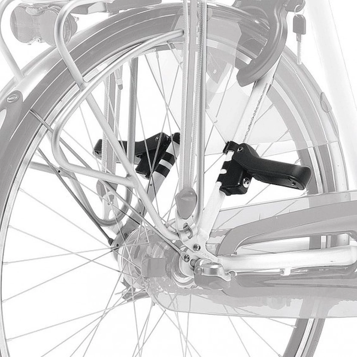 GMG Yepp 020940 - Voetsteunen - Zwart 2 GMG Yepp 020940 - Voetsteunen - Zwart - Afbeelding 2