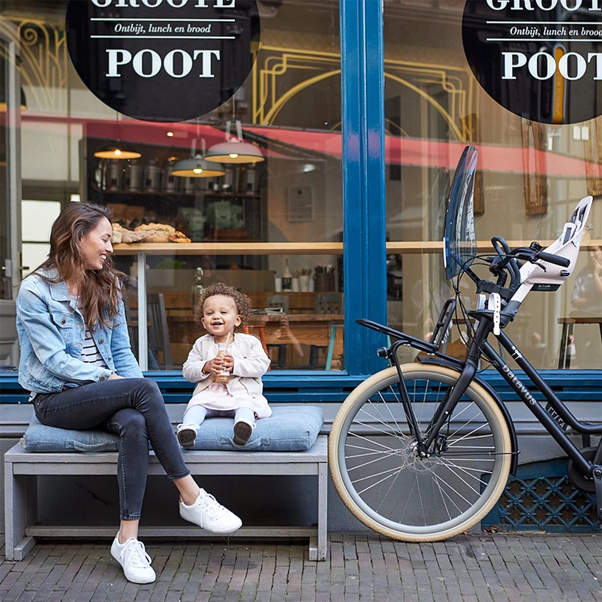 Urban Iki Stuurtje - Fietsstoeltje Voor 3 Urban Iki Stuurtje - Fietsstoeltje Voor - Afbeelding 3