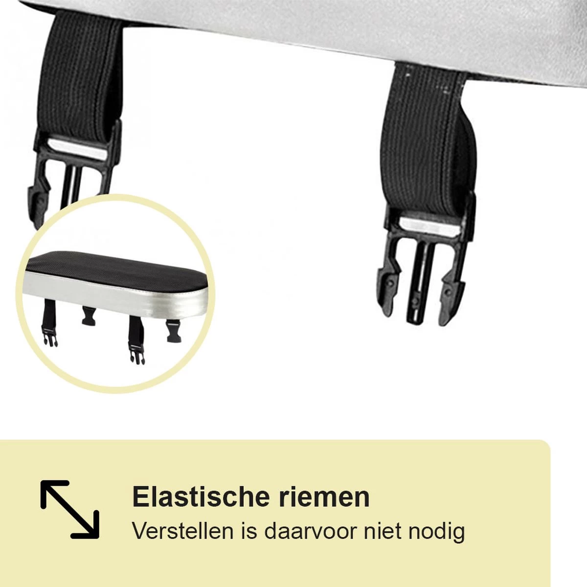 Lynnz® Bagagedrager Kussen - Fietskussen Achter - Bagagedragerkussen - Kussentje - Fiets Kussen 4 Lynnz® Bagagedrager Kussen - Fietskussen Achter - Bagagedragerkussen - Kussentje - Fiets Kussen - Afbeelding 4