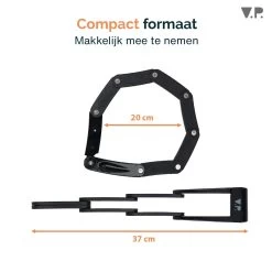 V.P.® Vouwslot – Fietsslot Met Houder – Fiets + E-Bike – 2 Sleutels - RVS -Fiets Serie Winkel 1200x1200 149