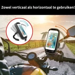 Telefoonhouder Voor Motor Fietsen En Scooters - Universele Houder Voor Mobiele Telefoons, Anti-shake En Stabiele Houder Klem Met 360 ° Rotatie Voor IPhone Samsung SmartPhone GPS Van 3,5 Tot 6.7 Inch -Fiets Serie Winkel 1200x1200 1510
