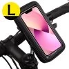 Telefoonhouder Fiets Waterdicht - Telefoonhouder Scooter En Kinderwagen - Fiets Telefoonhouder Universeel Met Kliksysteem - Large