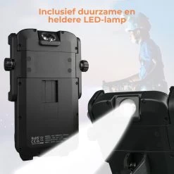 FONSAFE 3 In 1 Telefoonhouder Fiets Met Powerbank En LED Lamp - Universeel Schokbestendig - Fietslamp - Powerbank 5000 MAh – Zwart -Fiets Serie Winkel 1200x1200 1564