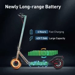 Comfort Inz E9 PRO - Elektrische Opvouwbare Step - E Scooter - 500W - IOS Android APP Max. 31km/h -Fiets Serie Winkel 1200x1200 1626
