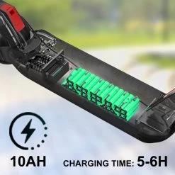 Elektrische Step RCB R10X – Electric Scooter – Opvouwbare E-step – 10 Inch - 11,4Ah – Max 25 Km/u – Max 130 Kg – Met App & Nederlandse Handleiding -Fiets Serie Winkel 1200x1200 1713