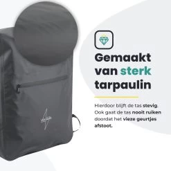 Voltano Luxe Fietstas / Rugtas 28L - Zwart - Enkele Pakaftas - 100% Waterdicht - Met Laptop Compartiment -Fiets Serie Winkel 1200x1200 176
