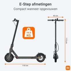 Elektrische Step Xiaomi Essential 5100 MAh 250W -Fiets Serie Winkel 1200x1200 1777
