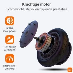 Elektrische Step Xiaomi Essential 5100 MAh 250W -Fiets Serie Winkel 1200x1200 1781