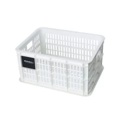 Basil Fietskrat S - Klein - 17.5 Liter - Wit -Fiets Serie Winkel 1200x1200 221