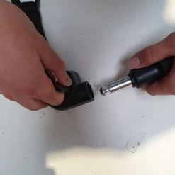 Maxx-Locks Bulls Kettingslot - Solid Pantserslot Uit Gehard Staal - Gebruik Slot Lock Motor Scooter Fiets Motorslot Scooterslot - Alternatief Voor Ketting Ringslot Cijferslot Kabelslot Beugelslot - Lengte 100CM Dikte 8MM - Zwart -Fiets Serie Winkel 1200x1200 25