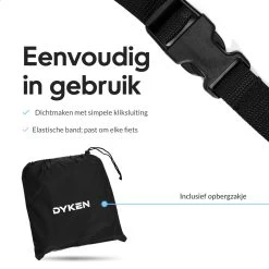 Dyken Fietshoes - Universele Fietsbeschermhoes - Waterdicht - Voor Fietsen En (kleine) Scooters - 300D Oxford - 1-2 Fietsen -Fiets Serie Winkel 1200x1200 322