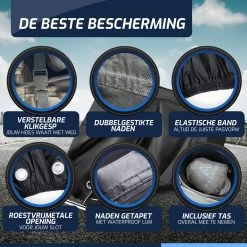 Easavida Fietshoes Voor 1/2 Fietsen – Fietsbeschermhoes – Waterdicht – 200 X 85 X 110 Cm – Inclusief Opbergtas -Fiets Serie Winkel 1200x1200 341