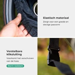 Merkloos Fietshoes Voor 2 Fietsen - Fietshoes Waterdicht - XL - Incl. Gratis Zakje & Zadelhoes -Fiets Serie Winkel 1200x1200 388