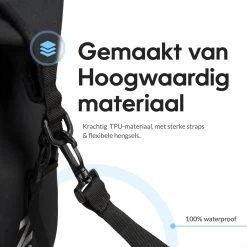 Dyken Fietstas Enkele - Waterdicht - 2-in-1 Fietstas - Schoudertas - 20L - Zwart -Fiets Serie Winkel 1200x1200 44