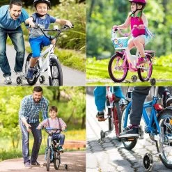 Bolke® - Zijwieltjes - 12-20 Inch - Zijwieltjes Met LED Lichtjes - Zijwieltjes Voor Kinderfiets - Blauw - 12 Inch/14 Inch/16 Inch/18 Inch/20 Inch - Zijwielen - Kinderfietsaccessoires -Fiets Serie Winkel 1200x1200 448