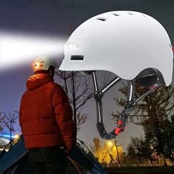 Fietshelm-Met Voor- En Achterlicht-Skatehelm -Maat-M-54 Tot 57cm-Helm Wit - LED Verlichting 12 Fietshelm-Met Voor- En Achterlicht-Skatehelm -Maat-M-54 Tot 57cm-Helm Wit - LED Verlichting -Fiets Serie Winkel 1200x1200 502