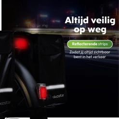 Ekostar® Online Shopping - Fietstassen Dubbel - Fietstas - Waterdicht - 46 L - Zwart - Fietstassen Elektrische Fietsen -Fiets Serie Winkel 1200x1200 56