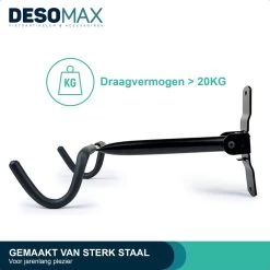 Fiets Ophangsysteem Ophangbeugel En Muurbeugel DesoMax® Muurhaak - Muurbevestiging Voor Het Frame - Wandhouder -Fiets Serie Winkel 1200x1200 596