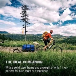 Klarfit Follower Fietsaanhanger Set - Fietskar 16" Luchtband - Aanhangwagen 35 Kg Belastbaarheid - Transporttas 120 Liter -Fiets Serie Winkel 1200x1200 627