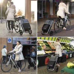 Shoppingcruiser 2 In 1 Boodschappentrolley Voor Achter De Fiets - Fietskar - Robuuste Boodschappenwagen - Allround Bagagekar -Fiets Serie Winkel 1200x1200 644