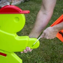 Victor Veilig Met Rode Waarschuwingsvlag - Verkeersmaatje / Verkeerspop In Fluoriserend Groen - Pas Op Spelende Kinderen Waarschuwingsbord Kid Alert -Fiets Serie Winkel 1200x1200 684