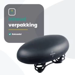 Voltano Rokzadel / Fietszadel – Rok – Zwart - Foam Vulling - Ademend En Comfortabel Materiaal -Fiets Serie Winkel 1200x1200 707