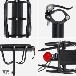 V.P.®Quick Release Bagagedrager Fiets – Opzetdrager & Bagagedrager Mountainbike – Mountainbike Accesoires Bagagedragerplaat – Bagagedrager – Bagagedragers -Fiets Serie Winkel 1200x1200 745