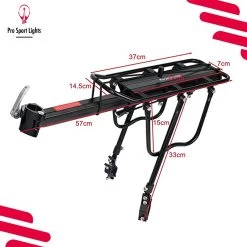 Bagagedrager Mountainbike Verlenger - Fiets Rek Achter - MTB/Racefiets Fietszadeldrager -Fiets Serie Winkel 1200x1200 766