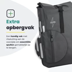 Voltano Luxe Fietstas 22L - Volledig Verstevigd - Enkele Pakaftas - Zwart - 100% Waterdicht - Hitte Gelast Voor Extra Stevigheid En 100% Waterdichtheid 18 Voltano Luxe Fietstas 22L - Volledig Verstevigd - Enkele Pakaftas - Zwart - 100% Waterdicht - Hitte Gelast Voor Extra Stevigheid En 100% Waterdichtheid -Fiets Serie Winkel 1200x1200 79