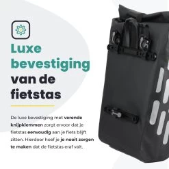 Voltano Luxe Fietstas 22L - Volledig Verstevigd - Enkele Pakaftas - Zwart - 100% Waterdicht - Hitte Gelast Voor Extra Stevigheid En 100% Waterdichtheid 21 Voltano Luxe Fietstas 22L - Volledig Verstevigd - Enkele Pakaftas - Zwart - 100% Waterdicht - Hitte Gelast Voor Extra Stevigheid En 100% Waterdichtheid -Fiets Serie Winkel 1200x1200 81