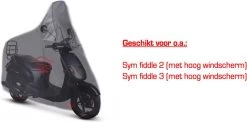 CUHOC Scooterhoes Voor De Sym Fiddle 2 & 3 (Met Hoog Windscherm) Stofvrij / Ademend / Waterdicht Redlabel -Fiets Serie Winkel 1200x592