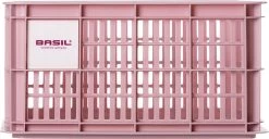 Basil Fietskrat S - Small - 17.5 Liter - Roze