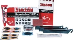 Simson Reparatieset E-bike Staal Wit/rood 14-delig